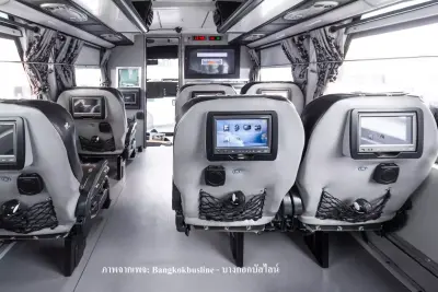 ภายในรถ บางกอกบัสไลน์