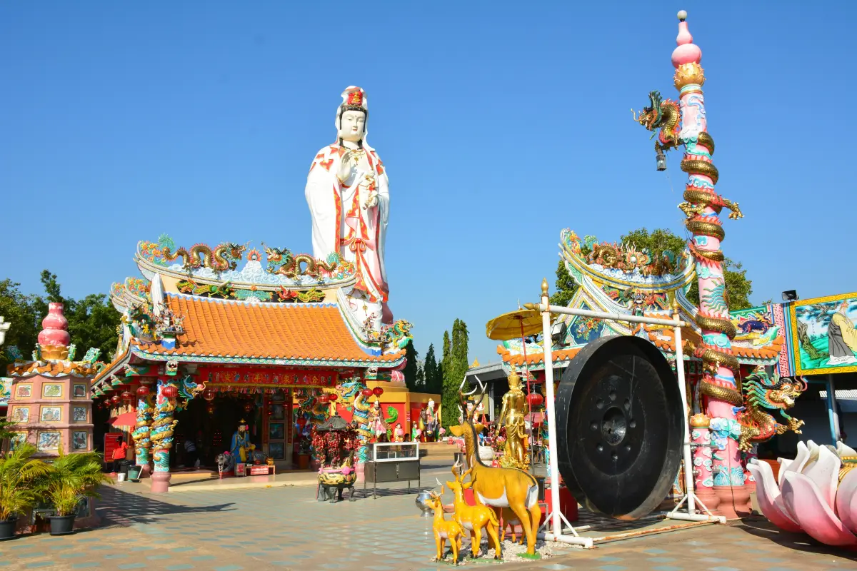 วัดโสธรวรารามและวัดจีน